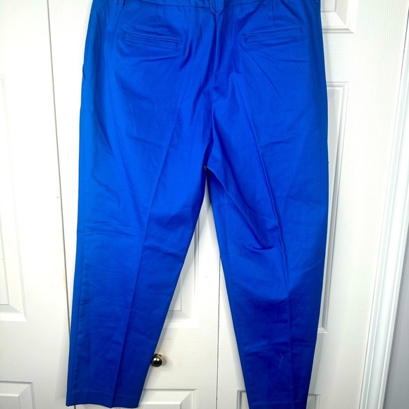 Larry Levine Blue Trousers size 16 - Picture 8 of 8